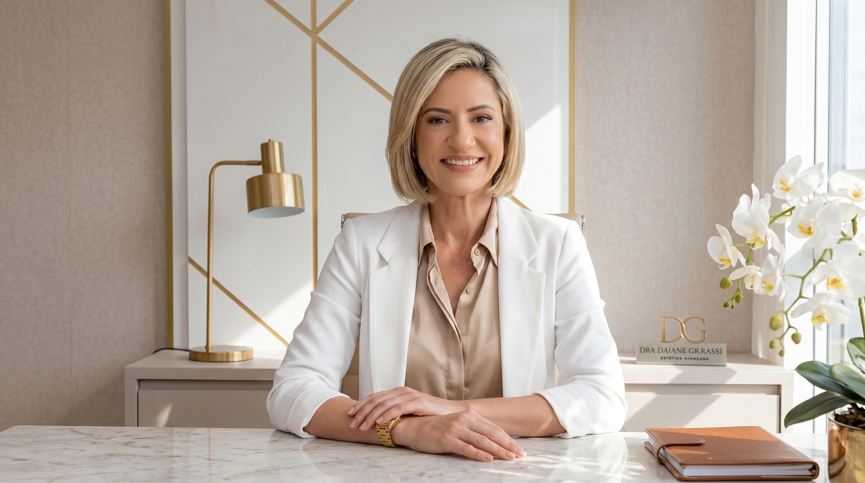 Dra. Daiane Grasieli, especialista em estética avançada